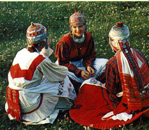 Национальный костюм чувашей